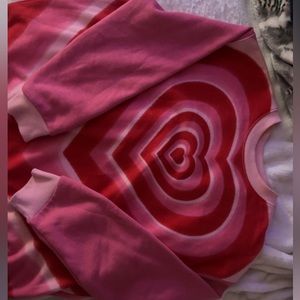 Juniors girl M! Target heart sweatshirt!